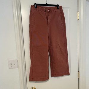 Old Navy Wide Leg Cropped Pants